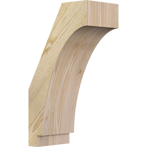 Ekena Millwork 6"W x 10"D x 18"H Imperial Rough Sawn Knee Brace, Douglas Fir BRC06X10X18IMP00RDF - main